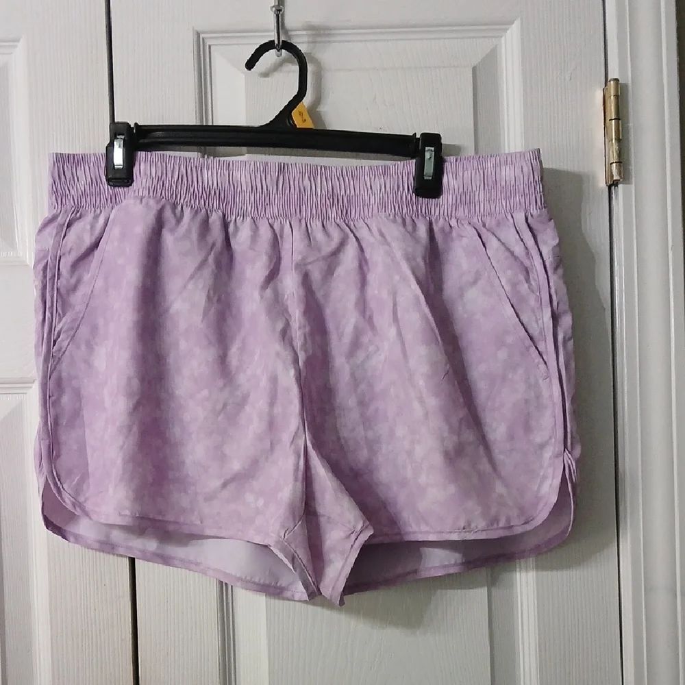 Athletic Works Lavender Women's Shorts Sz L (12-14) NWOT